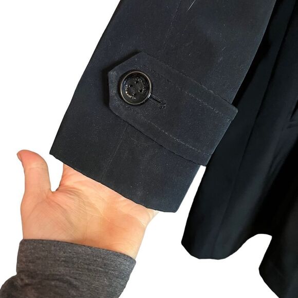 Calvin Klein black coat. Size medium - Picture 3 of 10